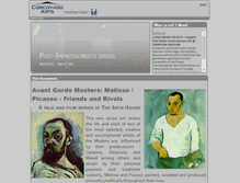 Tablet Screenshot of corcovadoarts.com